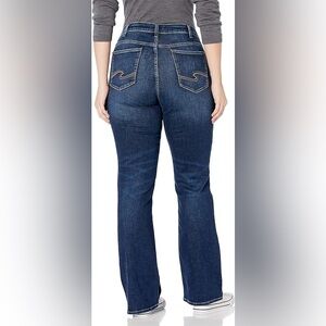 Suki Curvy Fit Mid Rise Straight Leg Jeans - 14W